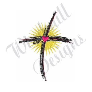 Religious Cross - Machine Embroidery Design, Embroidery Designs, Embroidery Patterns, Embroidery Files, Instant Download