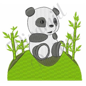 Panda Bear Baby Cub - Machine Embroidery Design, Embroidery Designs, Embroidery Patterns, Embroidery Files, Instant Download