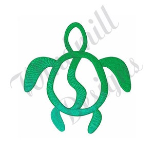 Sea Turtle - Machine Embroidery Design, Embroidery Designs, Machine Embroidery, Embroidery Patterns, Embroidery Files, Instant Download