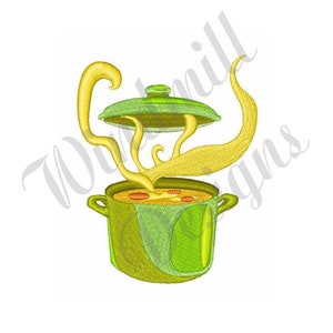 Cook Stock Pot - Machine Embroidery Design, Embroidery Designs, Machine Embroidery, Embroidery Patterns, Embroidery Files, Instant Download