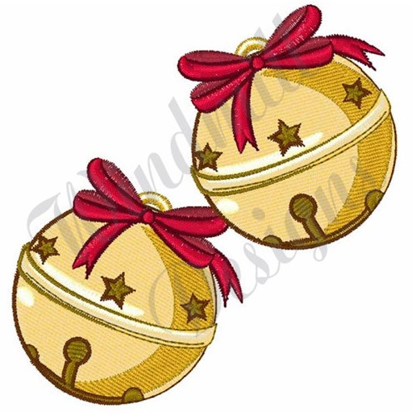 Holiday Bells - Machine Embroidery Design, Embroidery Designs, Machine Embroidery, Embroidery Patterns, Embroidery Files, Instant Download