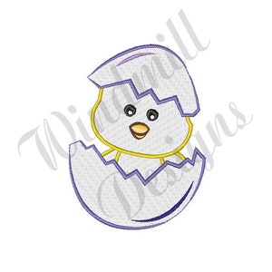Easter Egg Chick -Machine Embroidery Design, Embroidery Designs, Machine Embroidery, Embroidery Patterns, Embroidery Files, Instant Download