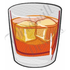 Gin And Tonic - Machine Embroidery Design, Embroidery Designs, Machine Embroidery, Embroidery Patterns, Embroidery Files, Instant Download