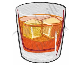 Gin And Tonic - Machine Embroidery Design, Embroidery Designs, Machine Embroidery, Embroidery Patterns, Embroidery Files, Instant Download