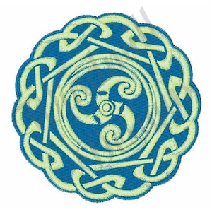 Celtic Spiral - Machine Embroidery Design, Embroidery Designs, Machine Embroidery, Embroidery Patterns, Embroidery Files, Instant Download
