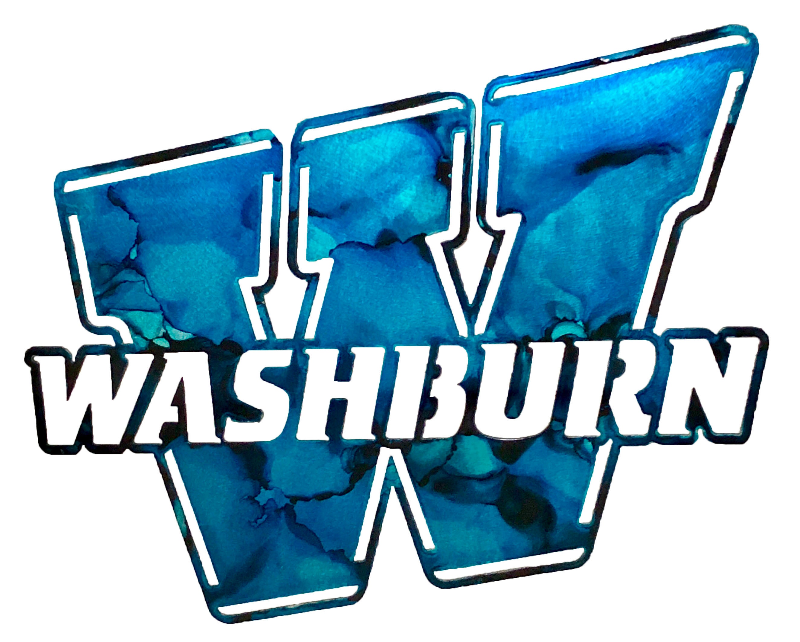 Washburn University W Logo | Etsy