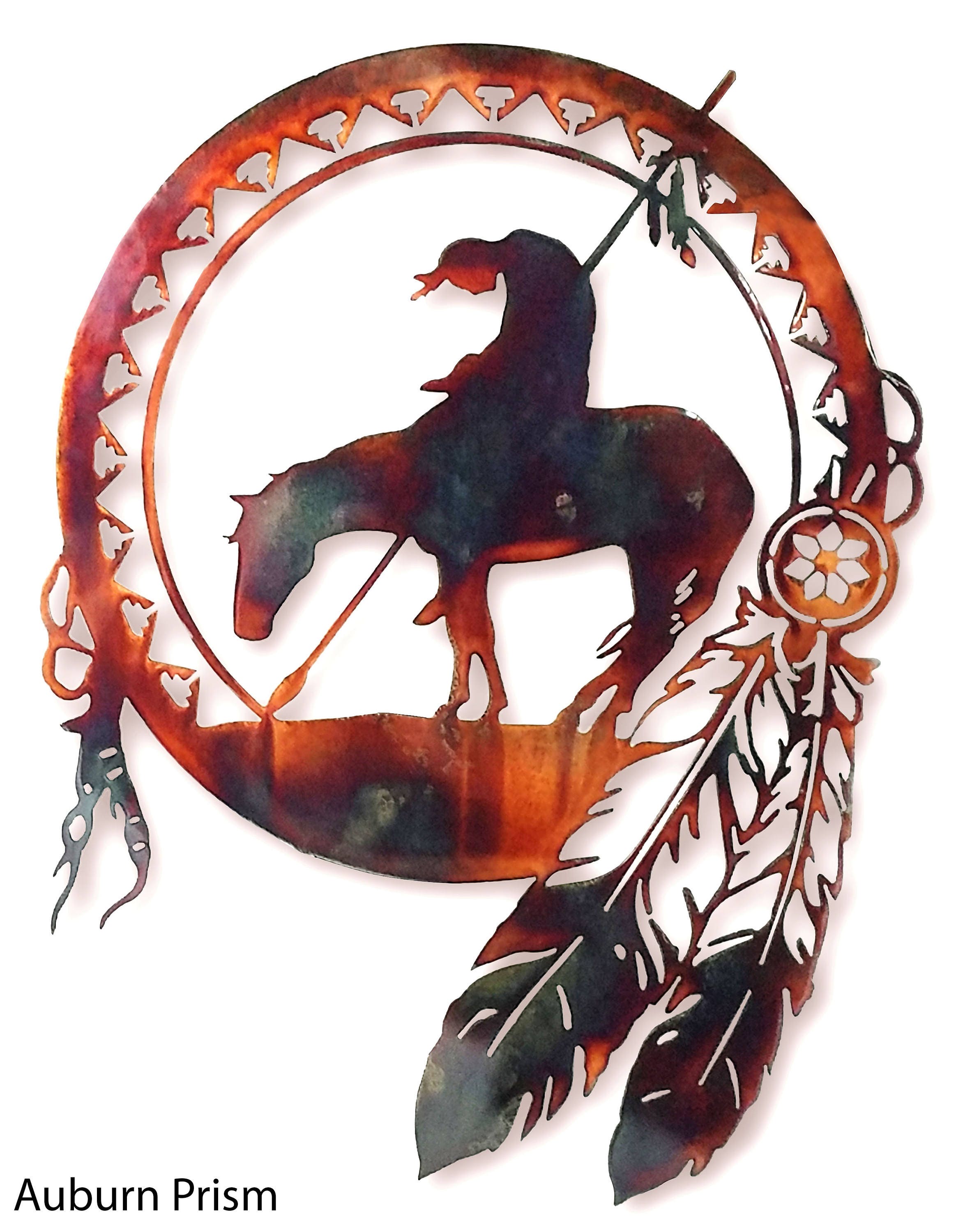 End Of The Trail Dreamcatcher Etsy