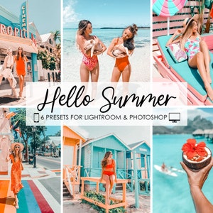 Lightroom Mobile Presets, Lightroom Presets Desktop, Summer Presets, Instagram Presets, Travel Photography Preset, Lifestyle Blogger Presets