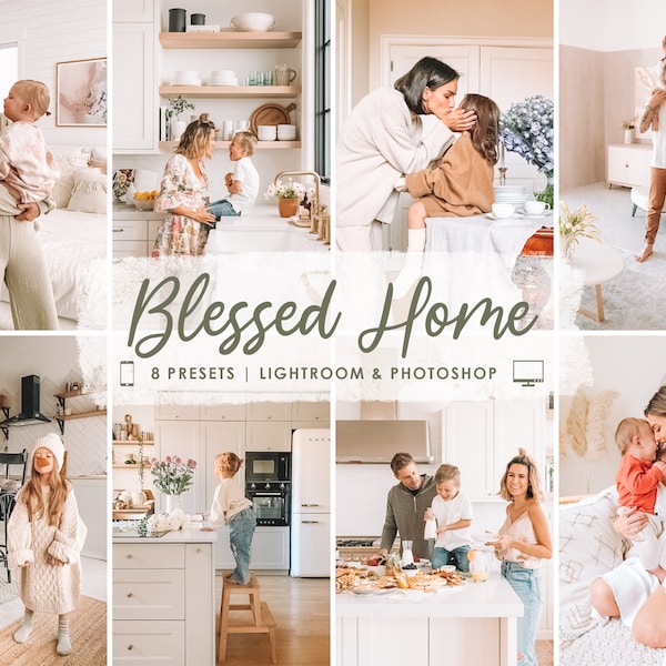 MOBILE LIGHTROOM PRESETS, Mom Blogger Presets, Bright White Home Presets, Instagram Family Presets, Interior Desktop Presets, Indoor Presets