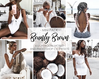 LIGHTROOM PRESETS DESKTOP, Mobile Presets Lightroom, Instagram Blogger Presets, Brown Tan Presets, Summer Travel Presets, Influencer Presets