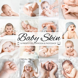 BABY LIGHTROOM PRESETS Desktop, Lightroom Mobile Presets, Newborn Presets, Portrait Presets, Family Indoor Presets, Bright Instagram Presets