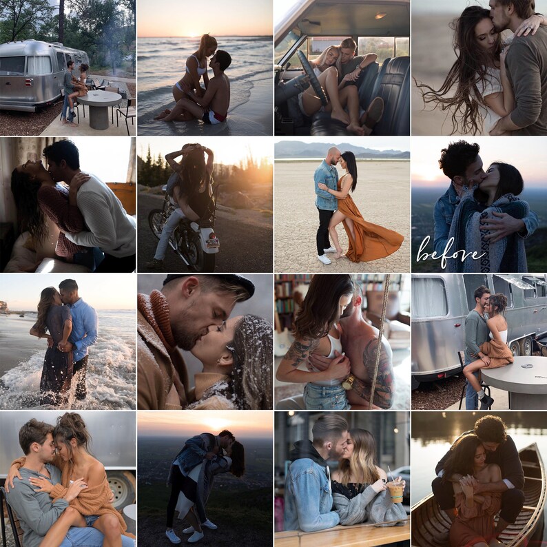 Moody Wedding Presets, WEDDING LIGHTROOM PRESETS Escritorio, Presets de Instagram, Presets móviles, Presets de Blogger, Presets de película, Presets de Boho imagen 2