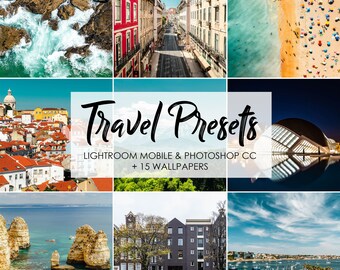 LIGHTROOM MOBILE PRESETS, Landscape Presets, Instagram Presets, Blogger Presets, Travel Presets, Lightroom Presets Desktop, Presets