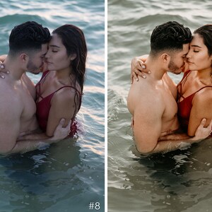 Moody Wedding Presets, WEDDING LIGHTROOM PRESETS Escritorio, Presets de Instagram, Presets móviles, Presets de Blogger, Presets de película, Presets de Boho imagen 5