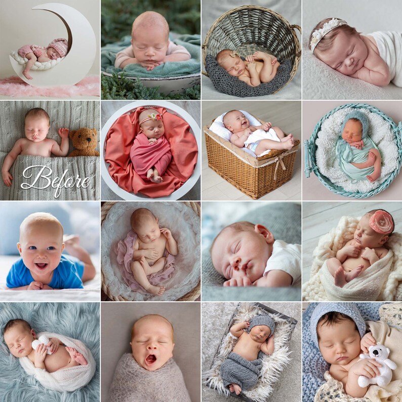 Lightroom Presets 16 Presets NEWBORN LIFE Newborn Presets Etsy