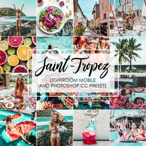 Lightroom Presets Desktop, Lightroom Mobile Presets, Instagram Presets, Travel Presets, Lifestyle Blogger Presets, Bright Pop Summer Presets
