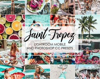 Lightroom Presets Desktop, Lightroom Mobile Presets, Instagram Presets, Travel Presets, Lifestyle Blogger Presets, Bright Pop Summer Presets
