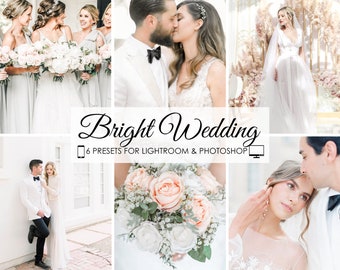 PRESETS DE BODA BRILLANTES, PRESETS DE LIGHTROOM PARA DISPOSITIVOS MÓVILES, PRESETS DE LIGHTROOM PARA DISPOSITIVOS DE ESCRITORIO PARA BODAS, PRESETS DE INSTAGRAM, PRESETS DE BLOGGER, PRESETS DE FILMO