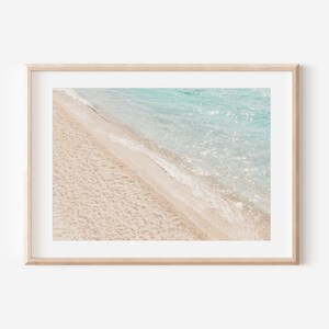 Printable Beach Wall Art, Aerial Beach Print, Beach Poster, Beach ...