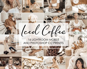 COFFEE PRESETS LIGHTROOM, Lightroom Mobile Presets, Brown Creamy Presets, Instagram Presets Filters, Blogger Film Presets, Moody Presets