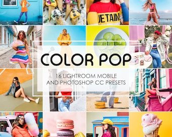 LIGHTROOM PRESETS, MOBILE Presets, Instagram Presets, Sommer Presets, Travel Presets, Color Pop Presets, Blogger Presets, Best Presets