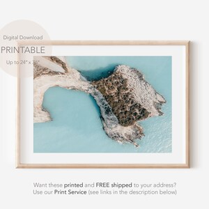 Greece Photography Art, Aerial Greece Print, Greece Art Print, Island In Greece, Greece Lefkada Print, Summer Travel Island Photography