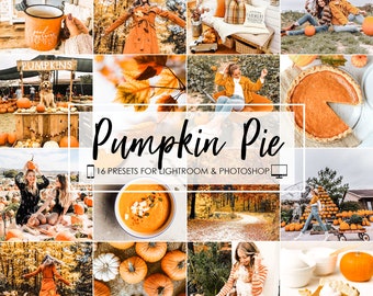 FALL PRESETS LIGHTROOM, Lightroom Mobile Presets, Autumn Presets, Halloween Presets, Orange Presets, Instagram Blogger Presets, Warm Presets