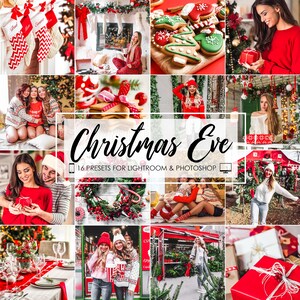 16 Lightroom Presets Christmas Presets Winter Presets Instagram Mobile Presets Blogger Holiday Lifestyle Presets Photoshop Desktop Filters