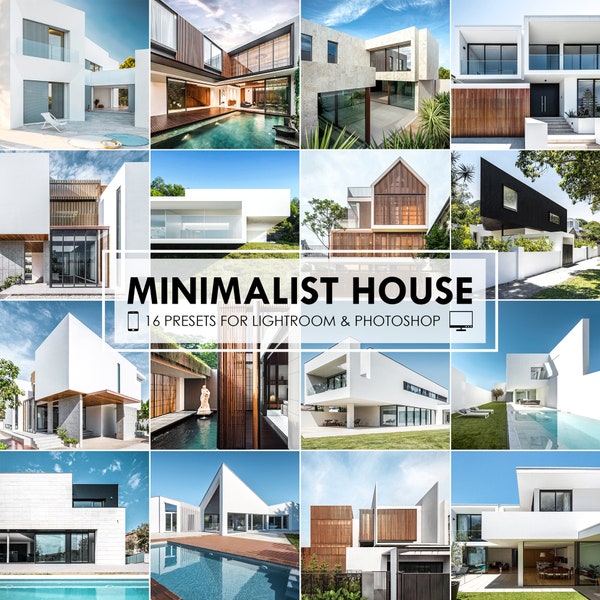 REAL ESTATE PRESETS, Bright Home Presets, Minimal Presets, House Architecture Presets, Lightroom Mobile Desktop Presets, Outdoor Presets