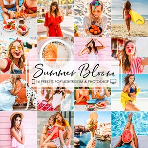 Lightroom Presets Desktop, Lightroom Mobile Presets, Instagram Presets, Blogger Presets, Lifestyle Presets, Bright Summer Travel Presets