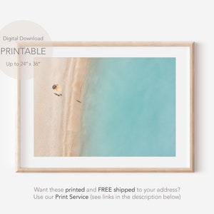Beach Print, Beach Wall Art, Beach Large Printable Art, Beach Home Decor, Coastal Wall Art, Beach Poster Print Art, Summer Art, Boho Beach