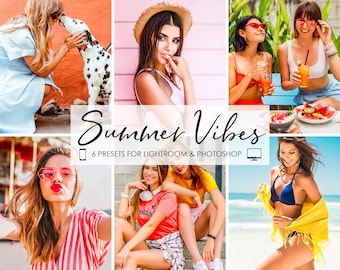 Lightroom Mobile Presets, Lightroom Presets Desktop, Instagram Presets, Bright Summer Presets, Travel Blogger Presets, Lifestyle Presets