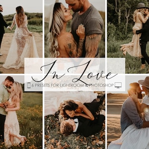 Moody Wedding Presets, WEDDING LIGHTROOM PRESETS Desktop, Film Presets, Lightroom Mobile Presets, Instagram Presets Blogger, Boho Presets