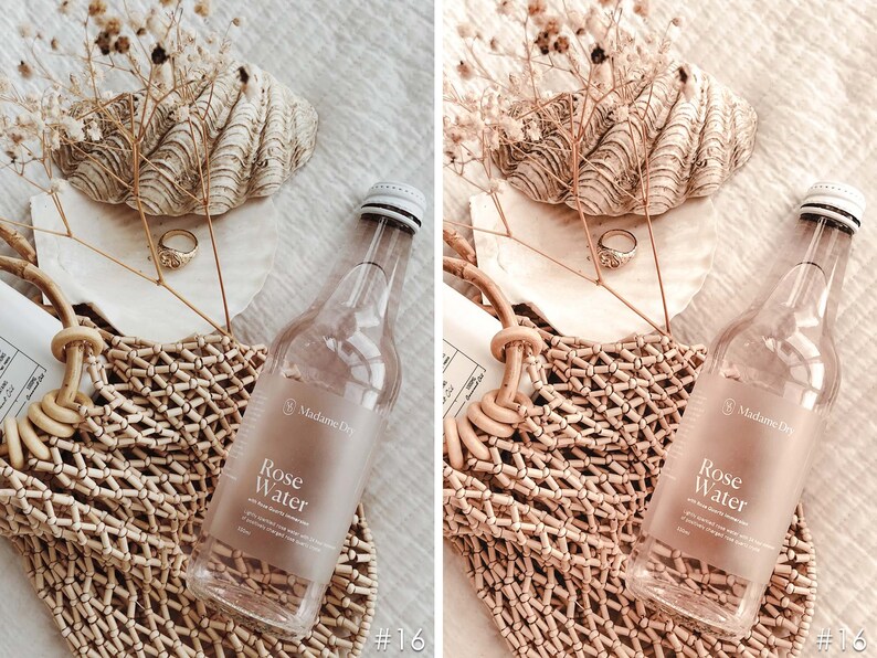 Lightroom Presets 16 Presets ROSE GOLD Airy Light Bright Etsy