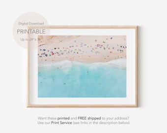 Greece Beach Print, Porto Katsiki Beach Print, Aerial Beach Print, Lefkada Island Beach Print, Greek Beach Photography, Aerial Sea Art Photo