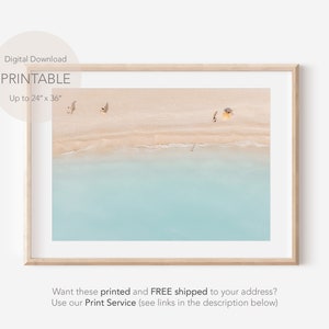 Luftbild Strand Poster, Bondi Strand Kunst, StrandKunst, Küstenwandkunst, Strand Wandkunst, druckbare Kunst, Ozean Druck, Strand Druck