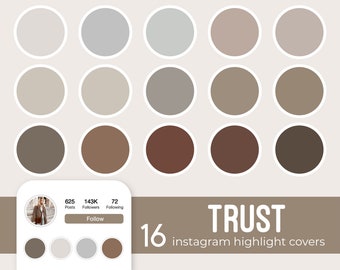 Instagram Story Highlight Covers, Influencers Ilustraciones Iconos Resaltar Historias, Redes Sociales Instagram Estilo de Vida Moda Blogger Icono