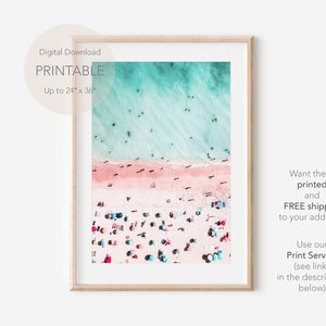 Beach Print, Beach Wall Art, Beach Large Art Print, Beach Photography, Coastal Wall Art, Beach Poster Print Art, Wall Art Decor, Boho Beach