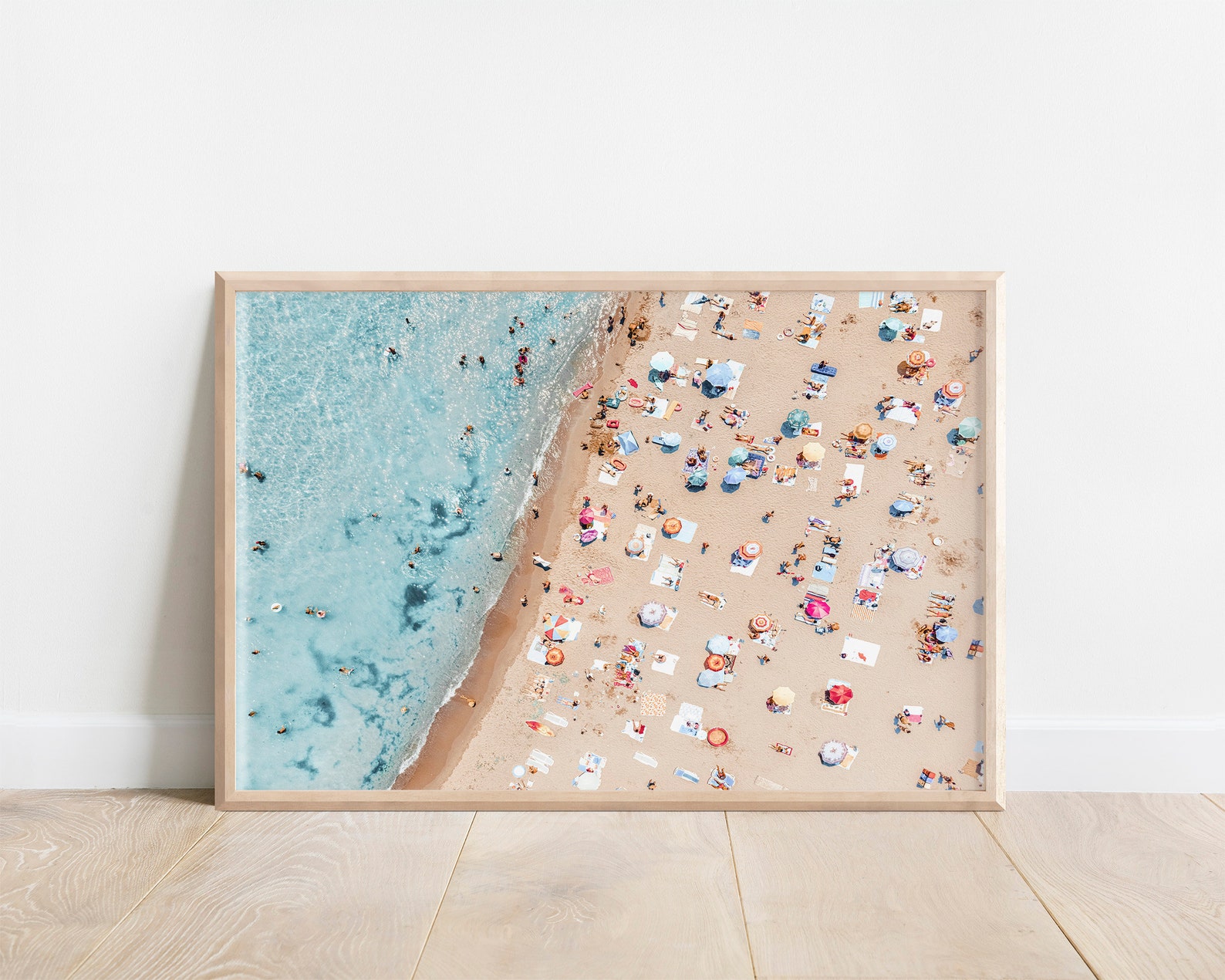 Beach Print Aerial Beach Wall Art Aerial Ocean Wall Decor Etsy