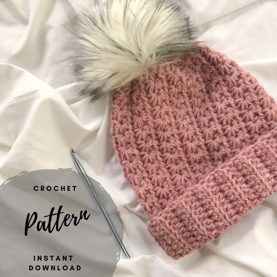 Estrela Beanie Crochet Pattern - Etsy