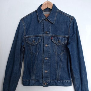 Vintage 90s Levi's 70500 Denim Jacket, Dark Blue Men's Levis Vintage 90s Levi's 70500 Denim Jacket, Dark Blue Men's Levis