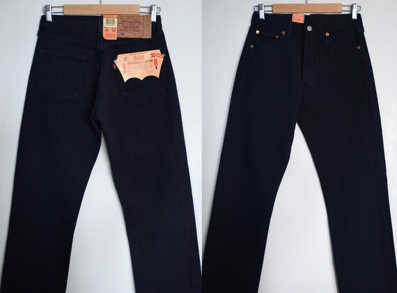 【濃紺】levis リーバイス 501 made in usa 90s Vintage Levi's 501 Jeans: 90s Indigo Blue, High Waist (26