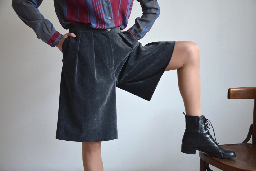Velvet Bermuda Shorts Blue Marine main image 1