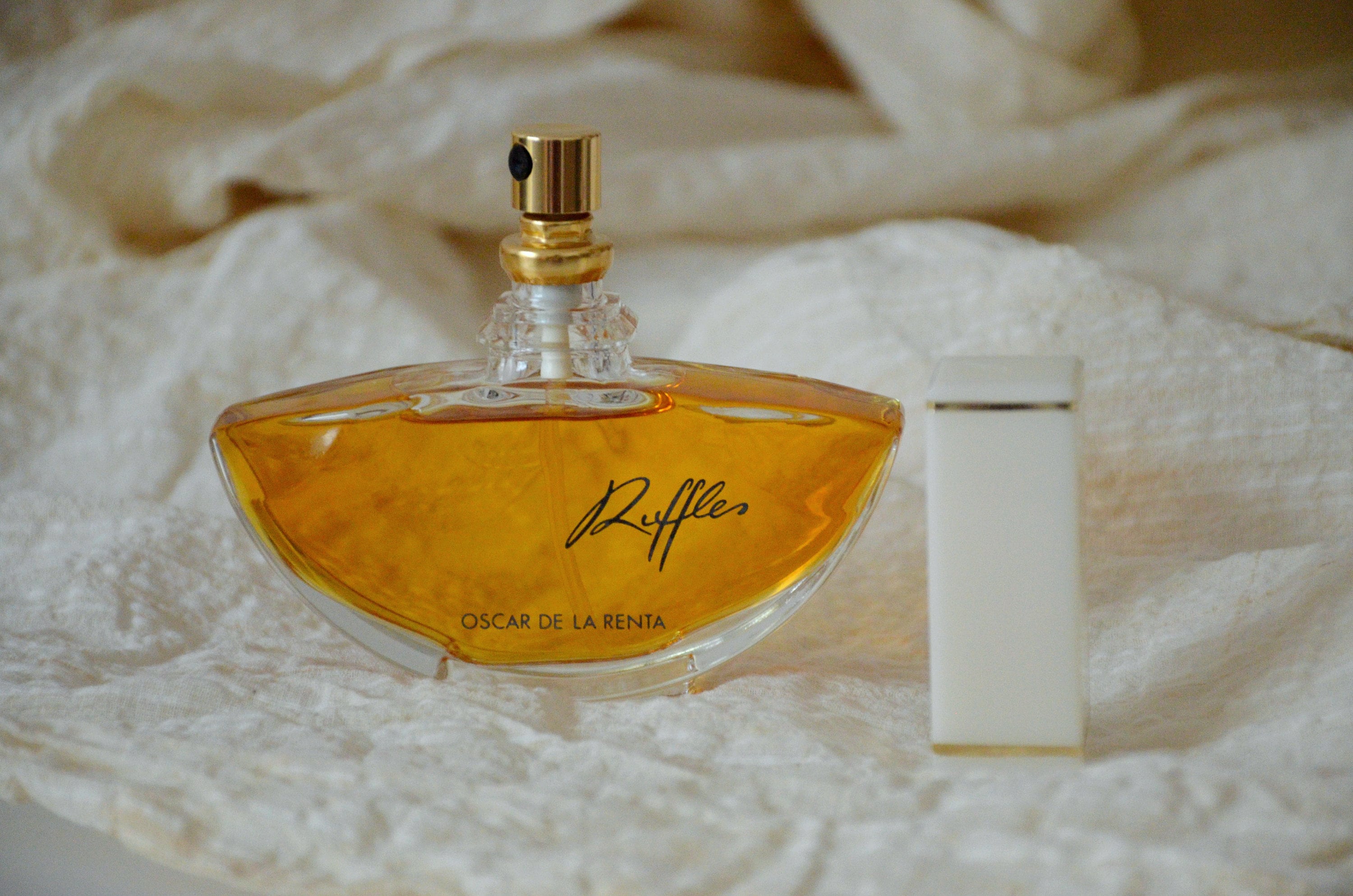 Vintage 80s Ruffles for Women by Oscar De La Renta Eau De Toilette Spray Bottle 50 Ml Rare Collectible Fragrance Etsy UK