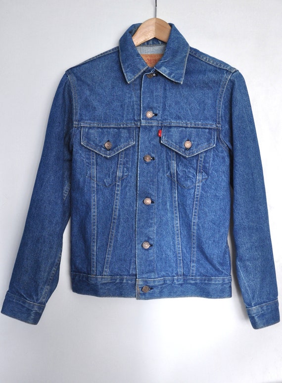 levis blue denim jacket