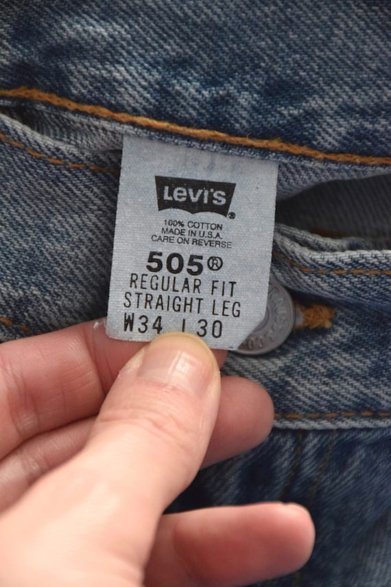 Vintage 90s Blue Levi's 505 Jeans, 90s Levi Strauss Jeans, Lightwash Jeans, Zipper Fly, Levis High Waist Jeans, 32.5 Inch Waist, Made in USA - Etsy Vintage 90s Blue Levi's 505 Jeans, 90s Levi Strauss Jeans, Lightwash Jeans, Zipper Fly, Levis High Waist Jeans, 32.5 Inch Waist, Made in USA - Etsy