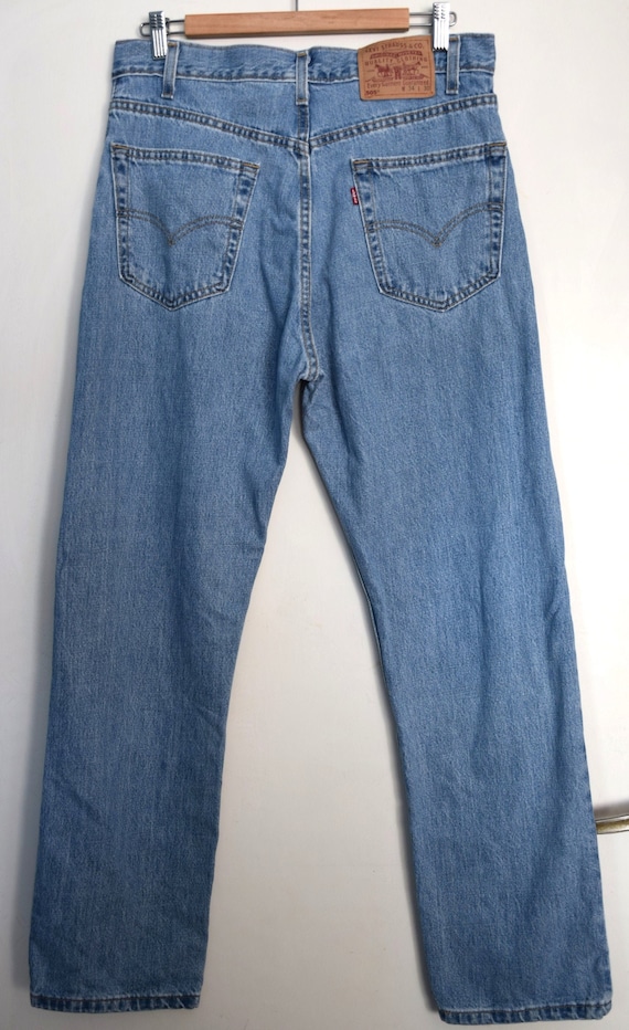 Vintage 90s blue Levi's 505 jeans, 90s Levi Straus