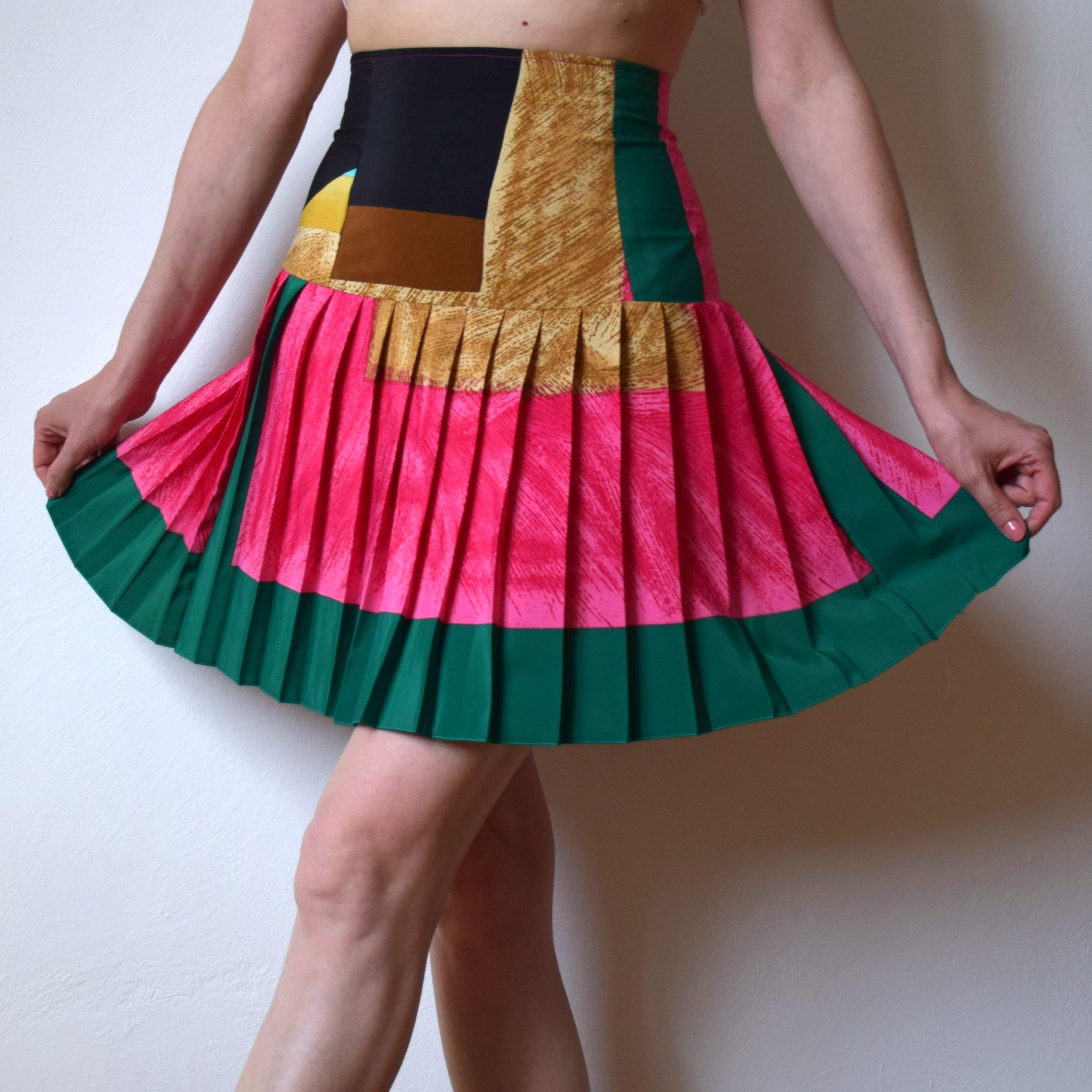 Minigonne a pieghe da donna, sexy, in vernice metallizzata, lucida, svasata, a vita alta, gonna a trapezio, per discoteca, danza, feste, discoteca, discoteca, discoteca, abbigliamento da discoteca