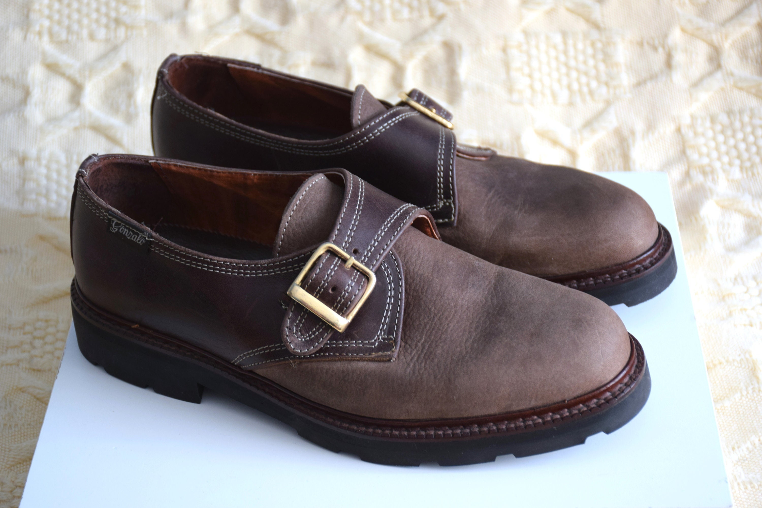 Hombre Zapatos De Los AÃ±os 90 Botas ART Años 90 De Segunda Mano Por