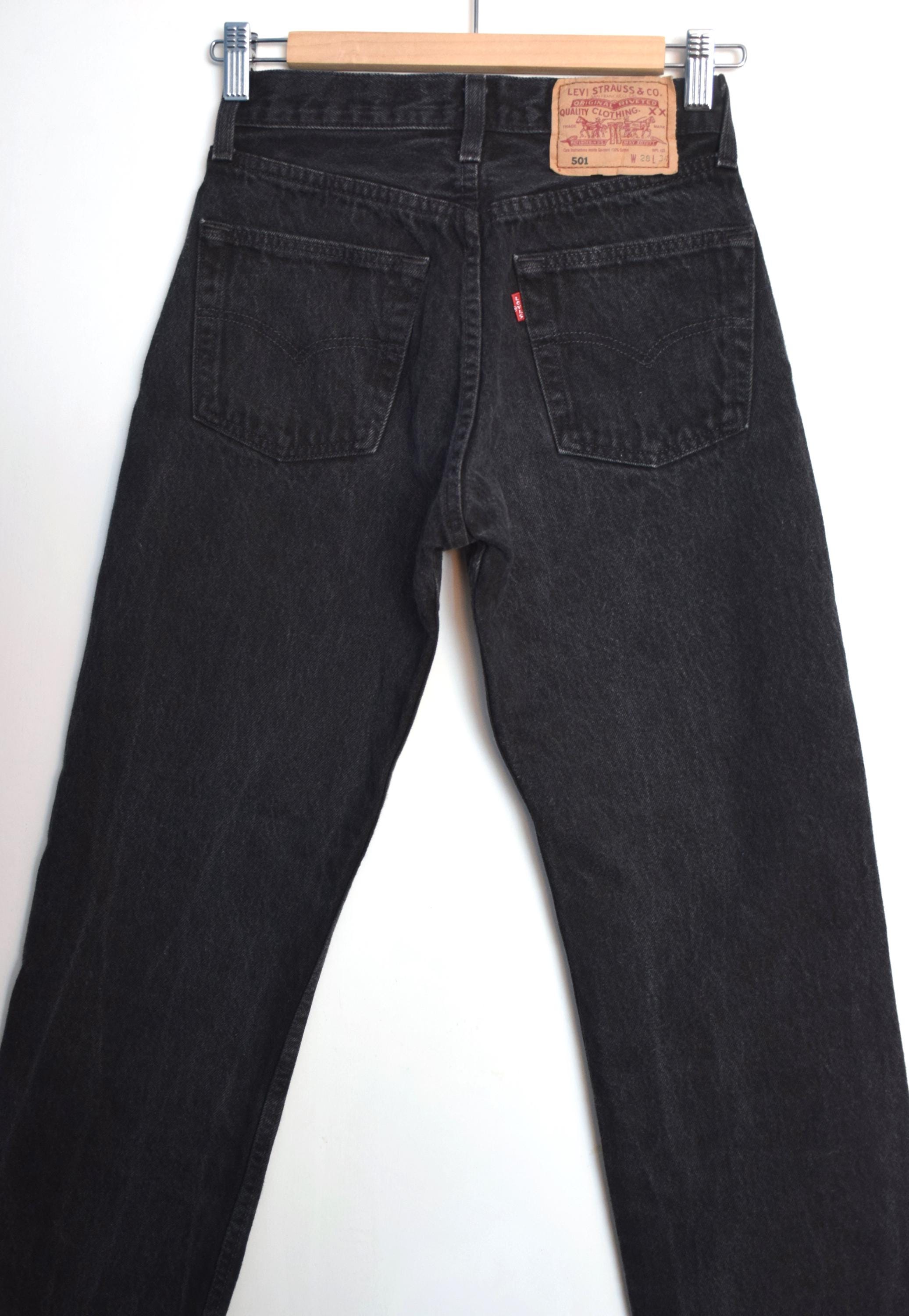 Vintage!! Levi's 501 Jeans Straight Denim Pants Faded Blue